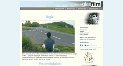 Desktop Screenshot of glasfilm.de